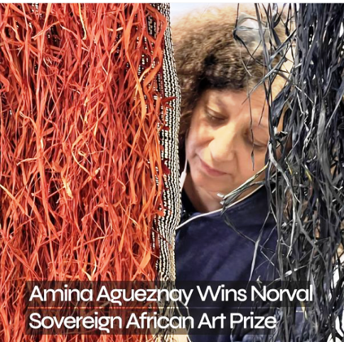 Amina Agueznay est une artiste Marcocaine