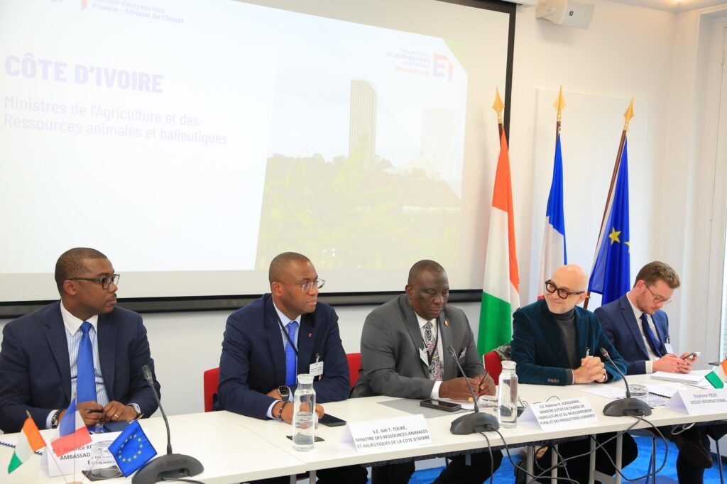 Salon International de l’Agriculture : Adjoumani reçu en audience à l’Assemblée Nationale Française et au siège du Mouvement des Entreprises de France (MEDEF) 2 PARIS 2