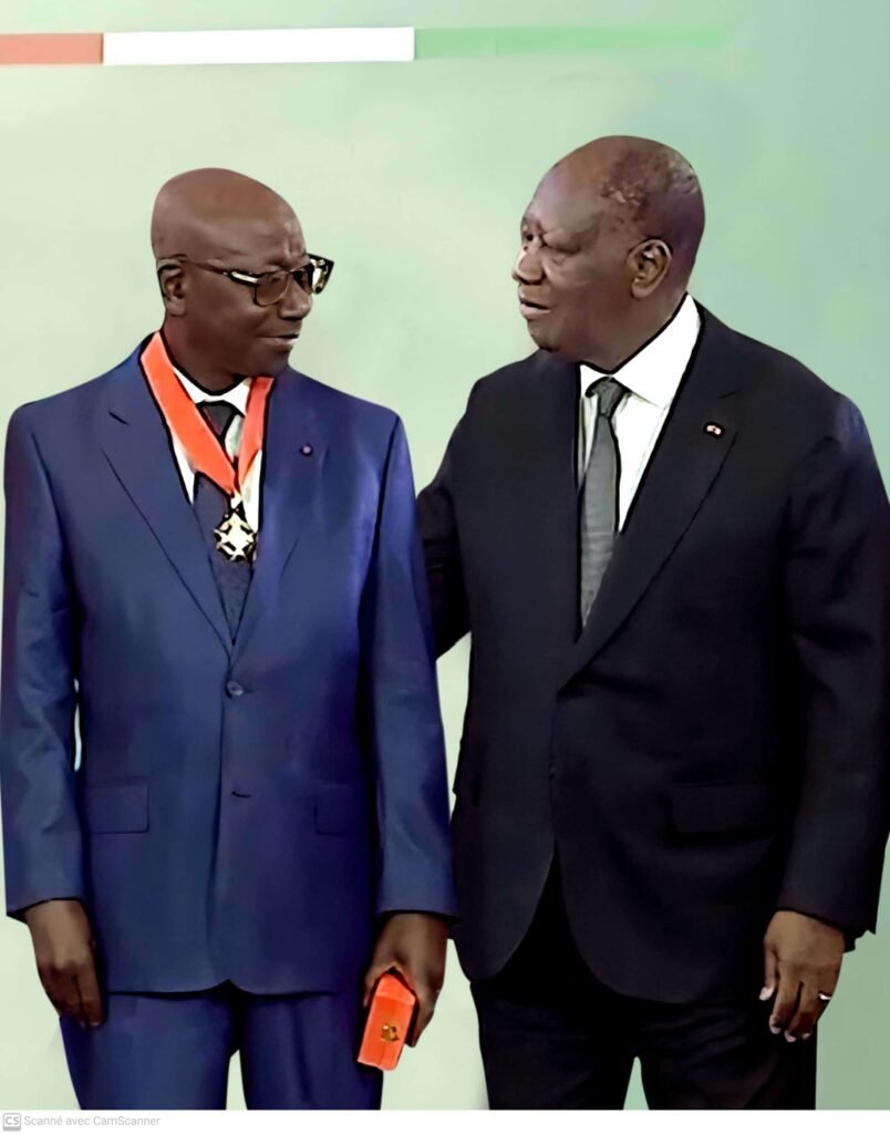 Après le sacre des éléphants, Ouattara Sié Abou, DG des Impôts reçoit la médaille de commandeur dans l’ordre du mérite national 2 TOF CAN 2
