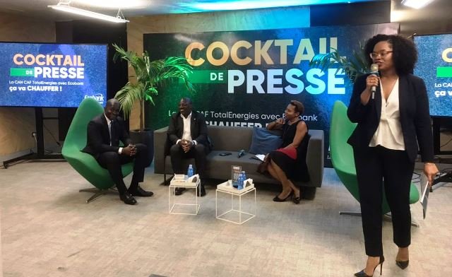 Ecobank CI mouille le maillot pour la CAN de l’Hospitalité 4 Les journalistes ont posé plusieurs questions à la banque au maillot bleu sur son positionnement pour la CAN