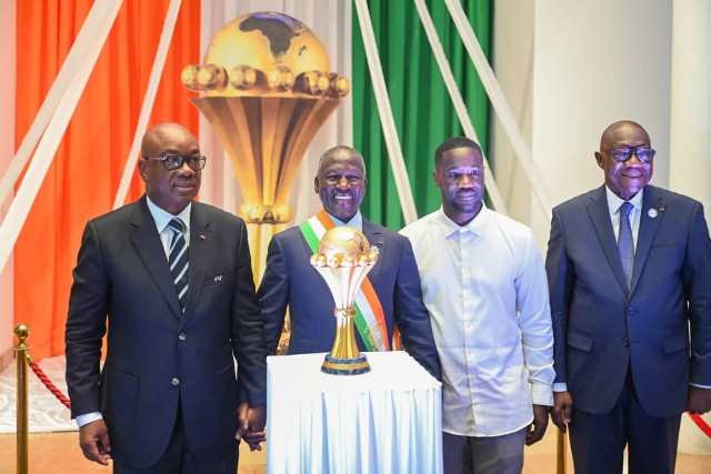 Les Éléphants reçus par Adama Bictogo et les députés à l'Assemblée Nationale après leur sacre à la CAN de l'Hospitalité 5 WhatsApp Image 2024 02 15 at 16.49.44