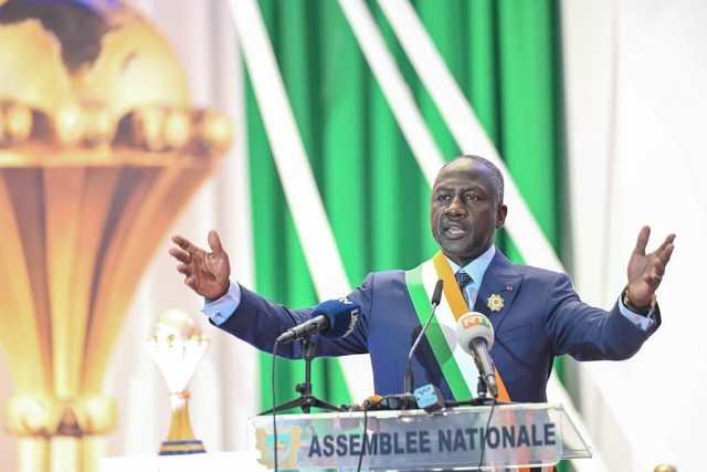 Les Éléphants reçus par Adama Bictogo et les députés à l'Assemblée Nationale après leur sacre à la CAN de l'Hospitalité 6 WhatsApp Image 2024 02 15 at 16.49.46