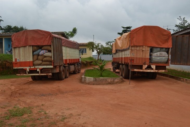 photo camion de cacao