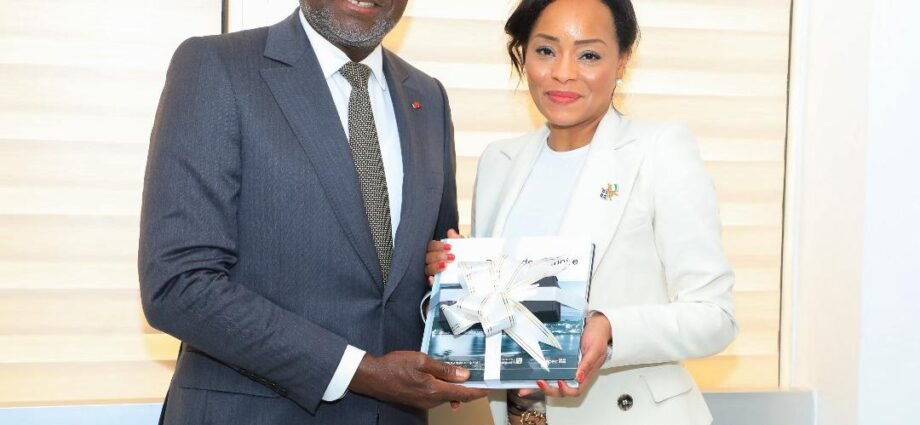 Sangafowa-Coulibaly échange avec une mission québécoise d'investissement 1 SANGAFOWA