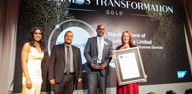 Tech : SAP récompense l'Excellence de ses partenaires et leur apport à la transformation digitale de l'Afrique 4 Standard Bank SA Limited Gold Award in the Business Transformation Category