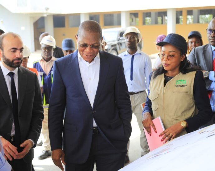 Visite des projets structurants : Bruno Koné très satisfait de l’avancée des travaux 4 photo Bruno 5