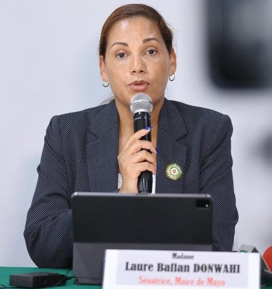 PRÉSIDENCE UVICOCI : MME LAURE BAFLAN-DONWAHI, Candidate 2 TOF BAFLAN 1 3