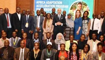 Une table ronde pour un discours commun de l'Afrique sur le climat 2 aforum de partenariat du programme dacceleration de ladaptation en afrique 2023 un pas vers la resilience climatique