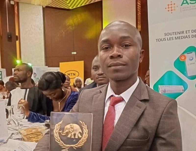 Ebony 2023 : Ly Goha Aimé Ludovic de Radio Côte d'Ivoire, Super Ebony 2 photo Ebony 2 2