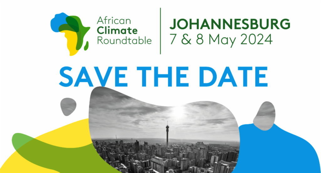 Une table ronde pour un discours commun de l'Afrique sur le climat 3 ARC organise une conférence sur la résilience climatique les 07 et 08 mai 2024 à Johannesburg