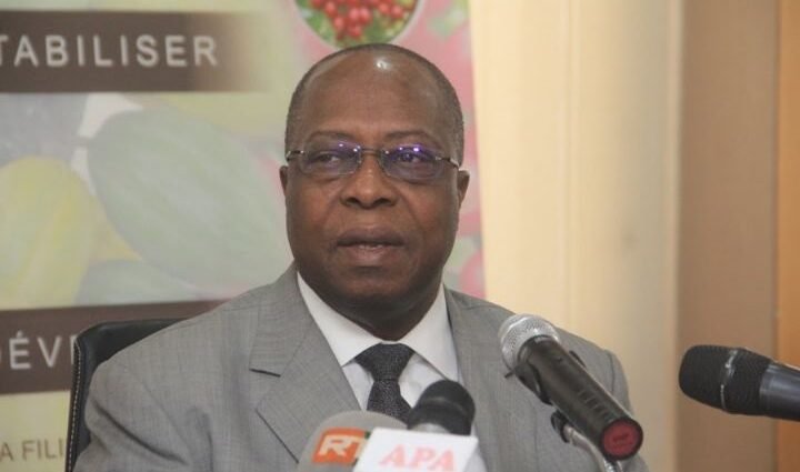 Café-cacao : Vers la mise en place de l’interprofession 1 Kone Brahima Yves directeur general du Conseil du cafe cacao