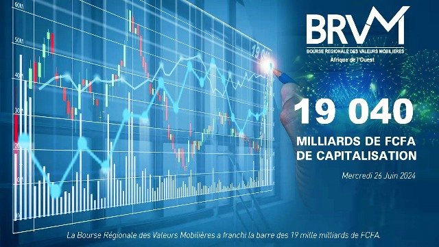 La 5ème bourse d'Afrique est la BRVM