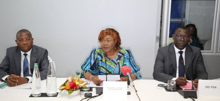 Fonds de Solidarité Africain (FSA): les gouverneurs réfléchissent à la pérennité du Fonds, à Abidjan 1 photo Kaba 5