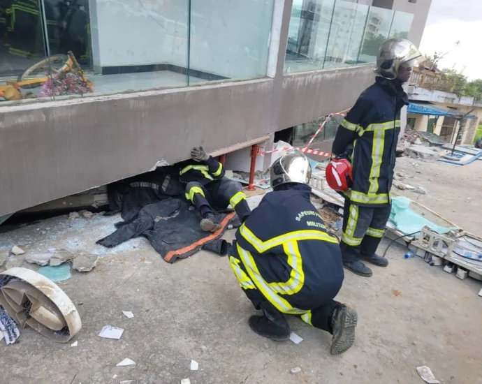 Effondrement d’un immeuble à la Riviera- Palmeraie : 17 victimes dont un décès 8 photo immeuble 2