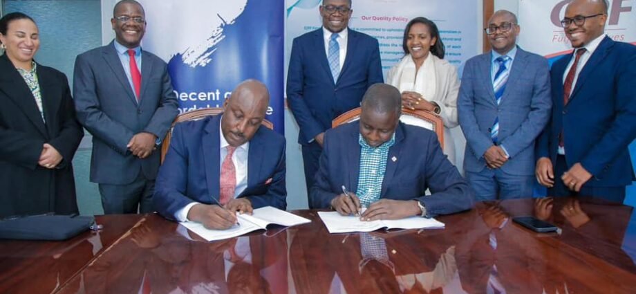 Pour accélérer le développement de logements abordables : La ShafDB signe un protocole d'accord avec le groupe Kenyan CPF 1 TOF CFC