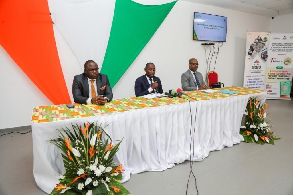 Diallo Abdoulaye, directeur du Domaine Urbain aux chefs du village : « La réforme de l’ADU n’arrache aucun pouvoir foncier aux chefs coutumiers » 3 panel 3