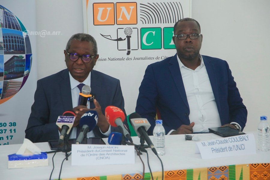 Joseph Amon, président du CNOA : « Les citoyens doivent accepter d’investir dans les services d’un architecte pour garantir la qualité, la durabilité, la fonctionnalité et l’esthétique du bâtiment » 2 photo press club