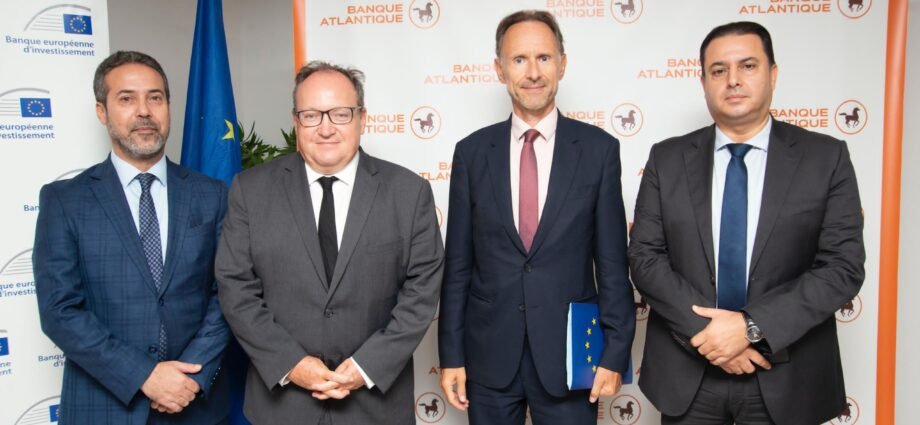 Photo officielle convention BA BEI UE