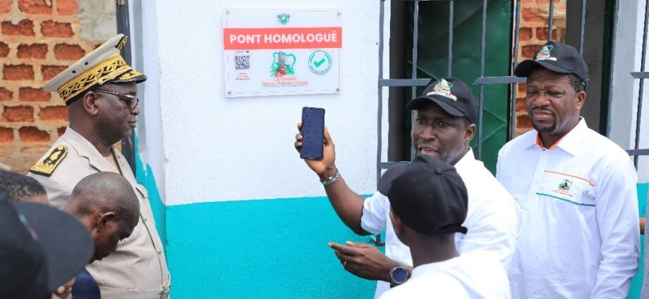 Campagne hévéicole 2024-2025 : Le Conseil hévéa-palmier à huile lance l’opération d’homologation des ponts bascules de Côte d’Ivoire 1 TOF HEVEA