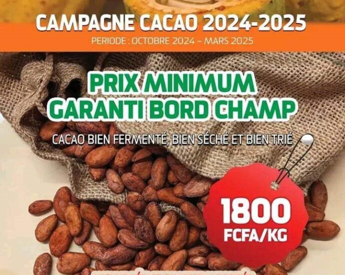 Côte d’Ivoire : Le Prix du Cacao fixé à 1800 FCFA 10 photo cacao 1 1