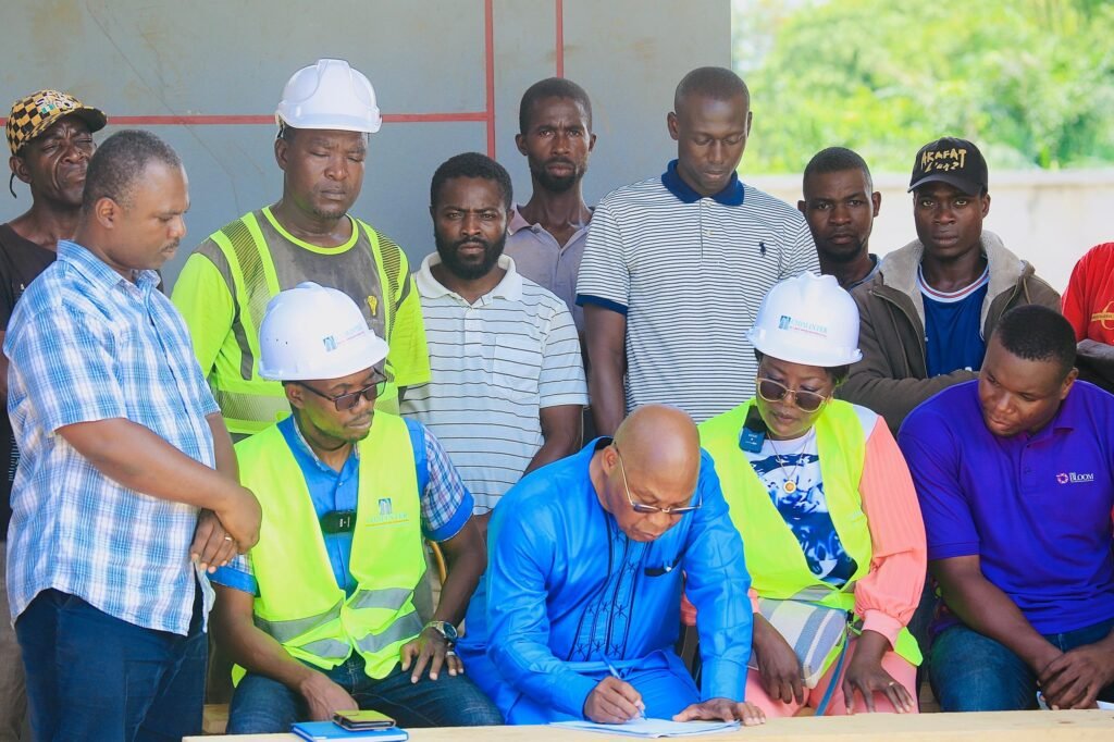 Livraison de la 1ère phase du village de Duékoué : L'Ong Bloom exprime sa gratitude à Yamoussa Coulibaly 3 photo duekoue 4