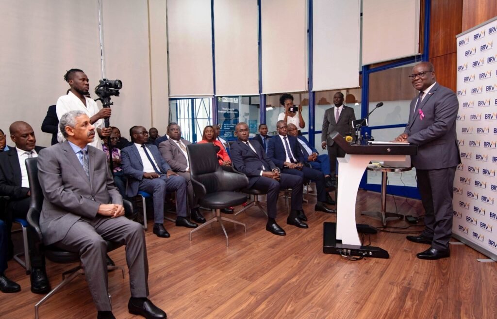 Photoreportage : La BRVM et la BADEA renforcent leur collaboration 2 BR7Visite Pdt BADEA BRVM 1