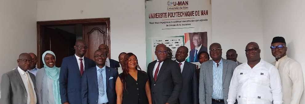 Pr Allialy Marc Ephrem rejoint le trio stratégique de l'Université Polytechnique de Man 4 WhatsApp Image 2024 10 16 at 12.36.13