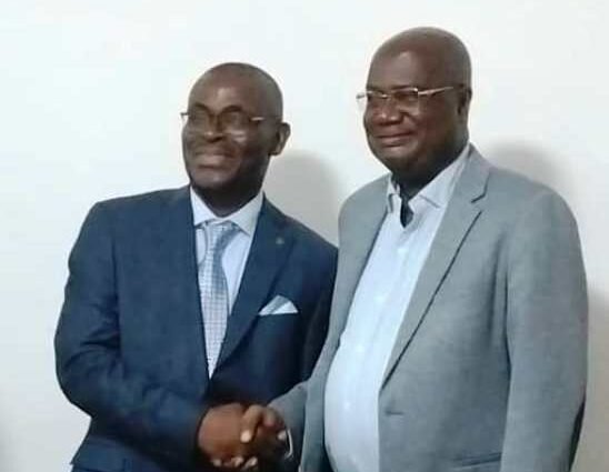 Pr Allialy Marc Ephrem rejoint le trio stratégique de l'Université Polytechnique de Man 1 Allialy Marc Ephrem est membre de la société de géologique d'Afrique