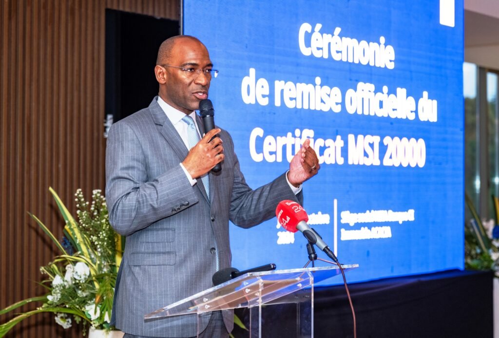 COFICERT remet son certificat MSI 20000 à NSIA Banque CI 10 nDSC 2786