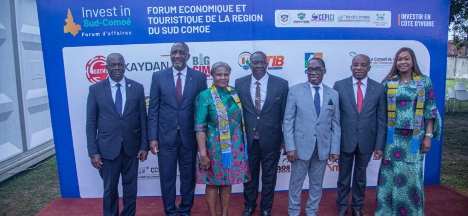 Forum Invest In Sud-Comoé : Plus de 1 000 milliards FCFA d’intentions d’investissement captées 1 photo sud comoe