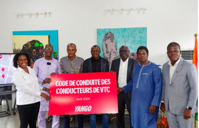 Yango est une plateforme de VTC et de coursier