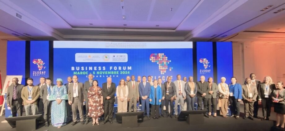 Première édition du Business forum ZLECAF : Une nouvelle ère pour la coopération économique en Afrique 1 photo Zlecaf