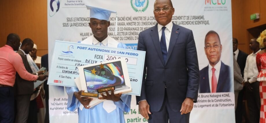 Sortie de la première promotion de l’Université polytechnique de San-Pédro : Une victoire pour l’avenir de la Côte d’Ivoire selon le parrain Bruno Koné 1 BNK 1