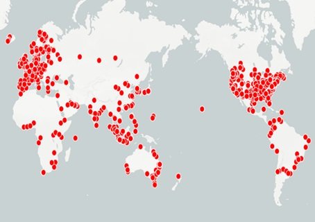 SIADE nombre de Data centers dans le monde 1
