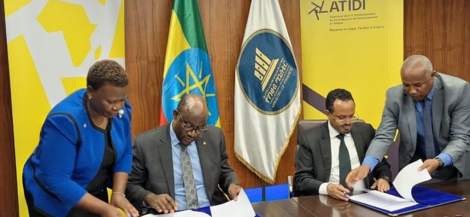 Signature du protocole daccord entre lATIDI et lEthiopie1