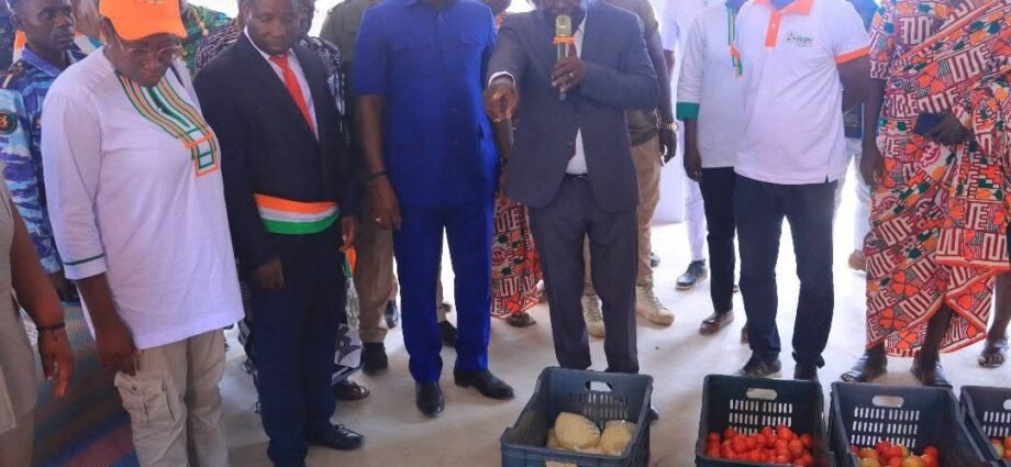 Inauguration du marché de proximité de Diabo et Botro: De nouveaux marchés pour booster le commerce vivrier et lutter contre la vie chère 1 photo Ocpv 1 2