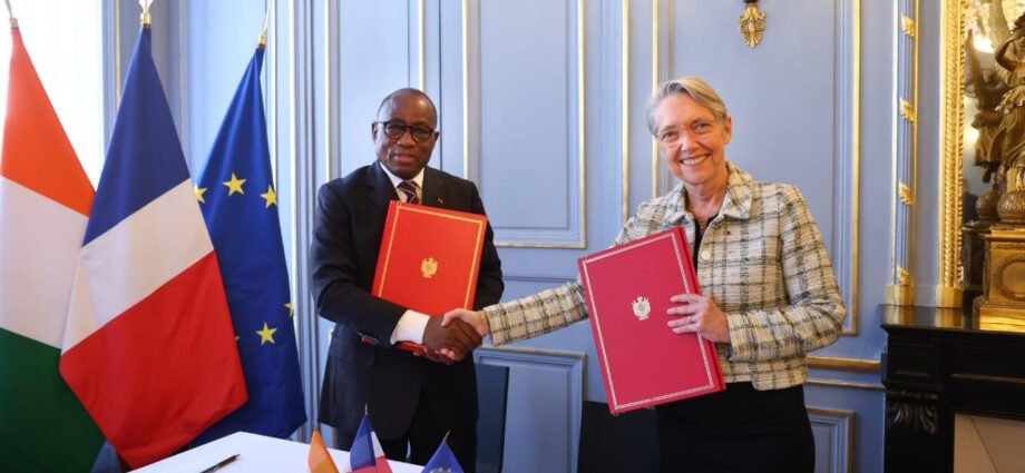 Formation professionnelle : Un accord prometteur entre la Côte d'Ivoire et la France 1 photo convention 1