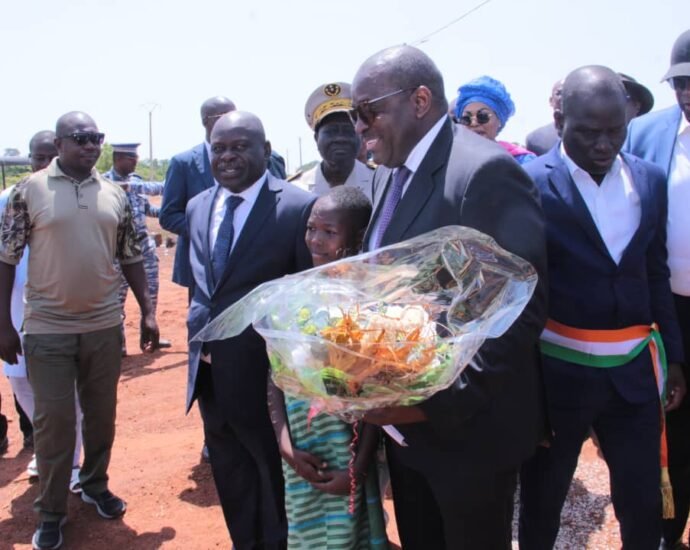 District des Savanes : Le Marché de Proximité de Karakoro Inauguré 6 TOF OCPV KARA 1