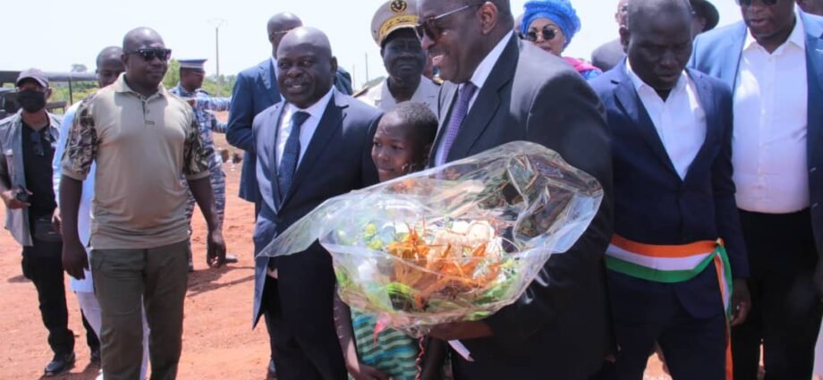 District des Savanes : Le Marché de Proximité de Karakoro Inauguré 1 TOF OCPV KARA 1