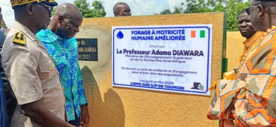Accès à l’eau potable : Lomo-Sud bénéficie d’un investissement social stratégique 1 photo Lomo 3
