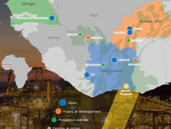 Endeavour Mining est le premier producteur d'or en Afrique de l'Ouest