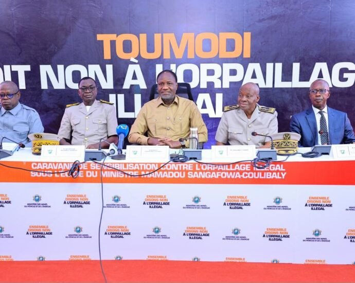 Sangafowa-Coulibaly en première ligne contre l’orpaillage illégal et pour un développement minier responsable 4 MAMADOU