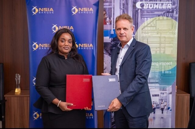 NSIA Banque CI et Bühler CI Accompagnent la Transition Énergétique des Industries 1 NSIA Banque CI est membre du Global Compact
