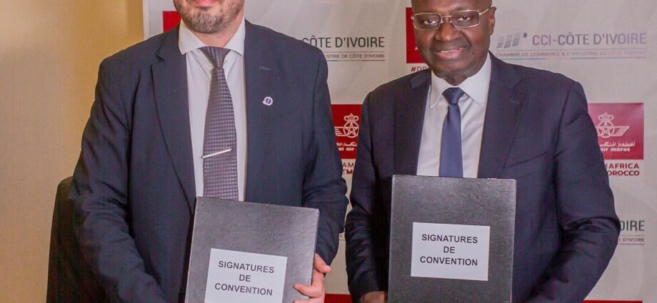 Soutien aux PME ivoiriennes : Royal Air Maroc et la CCI-Côte d’Ivoire unissent leurs forces 1 photo avion 2