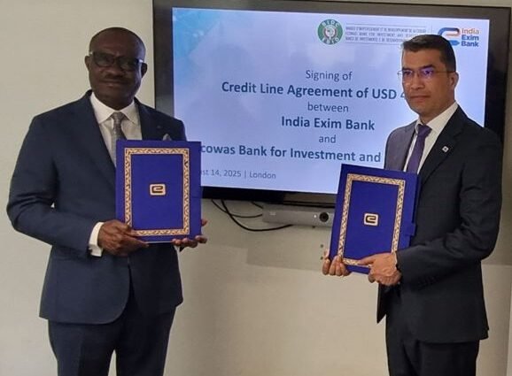 India Exim Bank Accorde Une Ligne de Crédit à la BIDC 1 La BIDC est la banque de développement de la CEDEAO