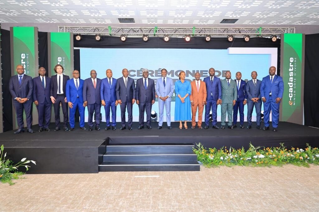 Lancement Officiel du Portail E-Cadastre Minier : La Côte d’Ivoire entre dans une nouvelle ère de gouvernance numérique et transparente de son secteur minier 3 TOF CADASTRE 3