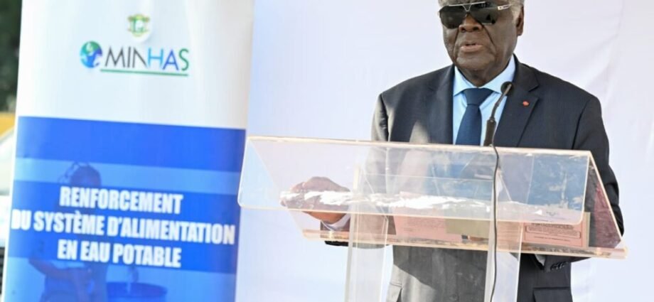Eau potable : Le Premier ministre inaugure un château d’eau moderne à Toumodi 1 photo Toumodi 2