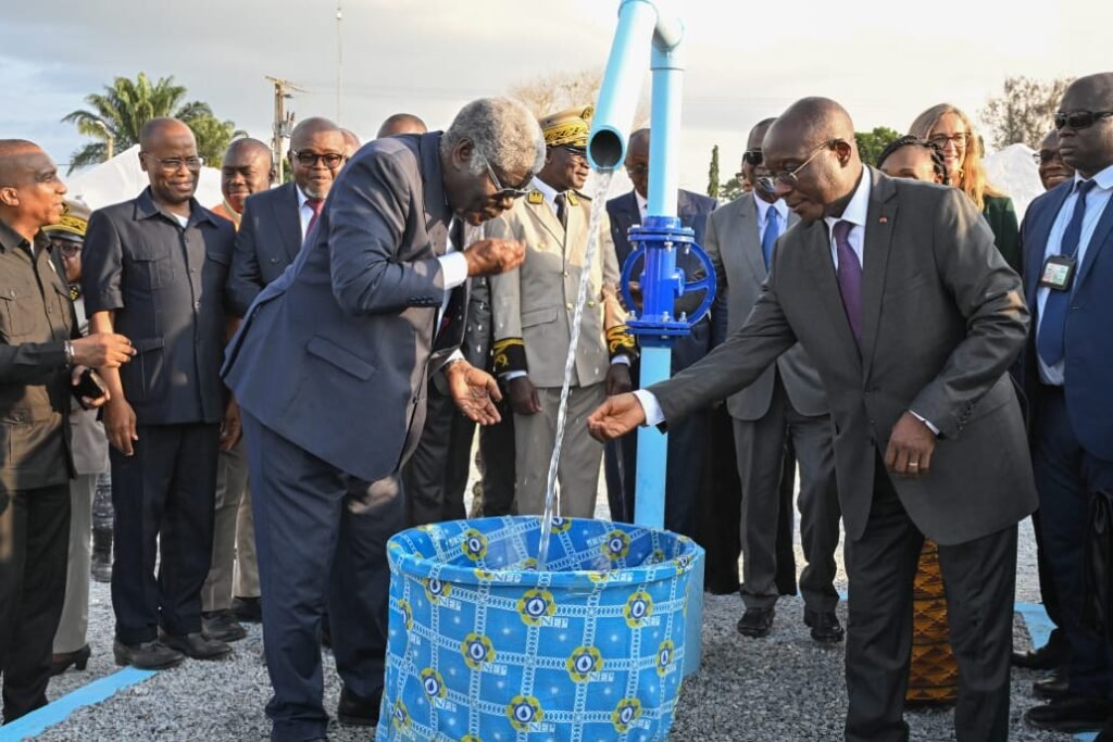 Eau potable : Le Premier ministre inaugure un château d’eau moderne à Toumodi 2 photo Toumodi 3