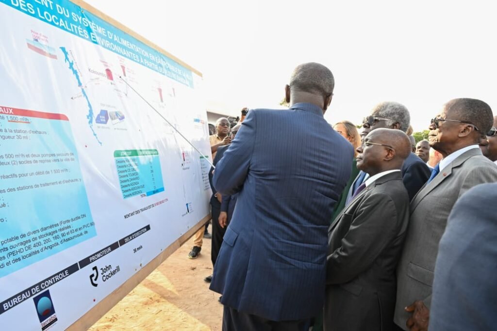 Eau potable : Le Premier ministre inaugure un château d’eau moderne à Toumodi 5 photo Toumodi 4