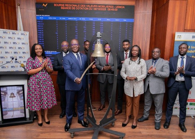 La BRVM est la plac boursière de l'UEMOA